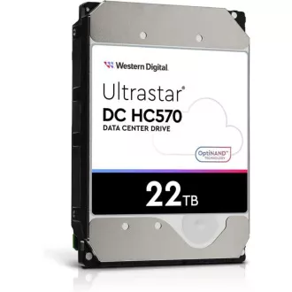 WD Ultrastar® HDD 22TB (WUH722222ALE6L4) DC HC570 3,5in 26,1MM 512MB 7200RPM SATA ULTRA 512E SE NP3 WD Ultrastar® HDD 22TB (WUH722222ALE6L4) DC HC570 3,5in 26,1MM 512MB 7200RPM SATA ULTRA 512E SE NP3