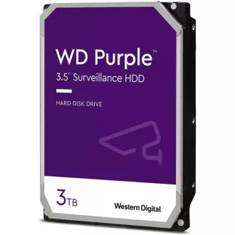 WD PURPLE WD33PURZ 3TB SATA/600 256 MB predpomnilnika, 5400 vrtljajev na minuto