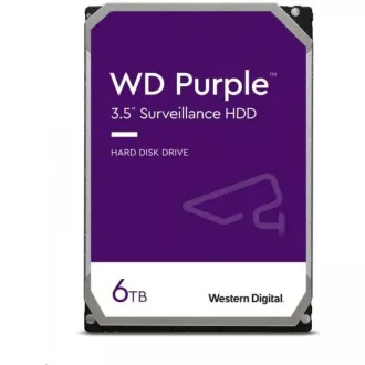WD PURPLE PRO WD64PURZ 6TB SATA/600 256 MB predpomnilnika, 5400 vrtljajev na minuto WD PURPLE PRO WD64PURZ 6TB SATA/600 256 MB predpomnilnika, 5400 vrtljajev na minuto