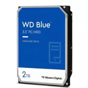 WD Blue/2TB/HDD/3,5"/SATA/5400 vrtljajev na minuto/2R