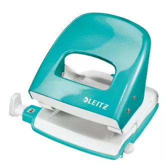 LEITZ Namizni luknjač NeXXt WOW 5008, ledeno modra, škatla