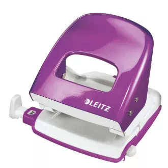 LEITZ Namizni luknjač NeXXt WOW 5008, vijolične barve, škatla