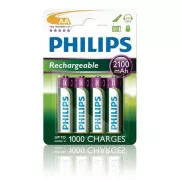 Philips baterije AA 2100mAh MultiLife, NiMh - 4 kosi
