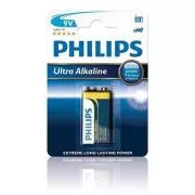 Philipsova baterija 9V ExtremeLife , alkalna - 1 kos