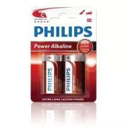 Baterija Philips C PowerLife, alkalna - 2 kosa