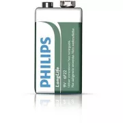 Philips 9V baterija s cinkovim kloridom LongLife - 1 kos
