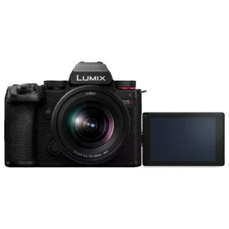 Panasonic Lumix DC-S5 Mark II   Lumix S 20-60 mm f/3,5-5,6 Macro O.I.S. 24,2 Mpx, črna