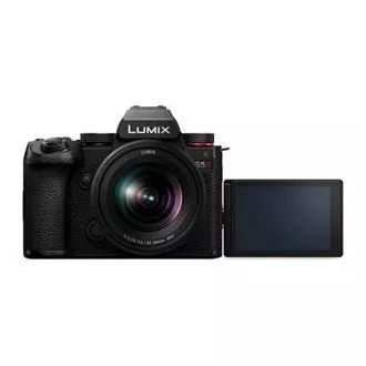 Panasonic Lumix DC-S5 Mark II   Lumix S 20-60 mm f/3,5-5,6 Macro O.I.S. 24,2 Mpx, črna