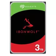 Seagate IronWolf, trdi disk NAS, 3 TB, 3,5", SATAIII, 256 MB predpomnilnika, 5.400 RPM