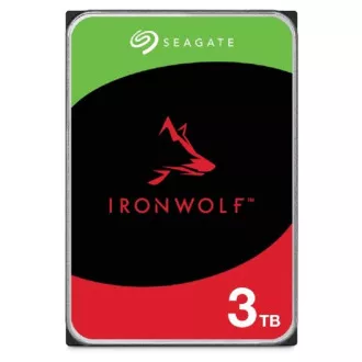 Seagate IronWolf, trdi disk NAS, 3 TB, 3,5", SATAIII, 256 MB predpomnilnika, 5.400 RPM Seagate IronWolf, trdi disk NAS, 3 TB, 3,5", SATAIII, 256 MB predpomnilnika, 5.400 RPM