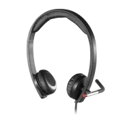 Logitech slušalke USB H650e Stereo - črne