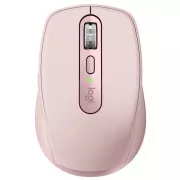 Logitech MX Anywhere 3S miška - brezžična/bluetooth/temno polje/6 gumbov/8000dpi/usb-c/tiho/rožnata
