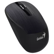 Genius NX-7015 črna, Miška, brezžična, optična, 1600DPI, 3 gumbi, senzor Blue-Eye, USB, črna