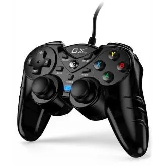 Genius GX Gaming GX-17UV, igralna ploščica, žična, vibracijska, za PC in PS3, USB, črna - Razpakirano