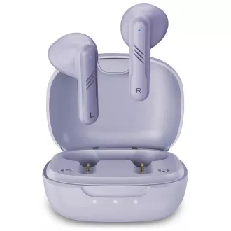 Genius HS-M905BT, slušalke, brezžične, v ušesih, mikrofon, Bluetooth 5.3, USB-C, vijolične