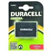 Baterija DURACELL - DR9967 za Canon LP-E10, črna/bela, 1020 mAh, 7,4 V