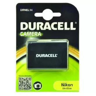 Baterija DURACELL - DRNEL14 za Nikon EN-EL14, črna, 950 mAh, 7,4 V Baterija DURACELL - DRNEL14 za Nikon EN-EL14, črna, 950 mAh, 7,4 V