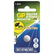 GP 357F1 Ultra Plus (SR44, 11,6 x 5,4 mm) - 1 kos