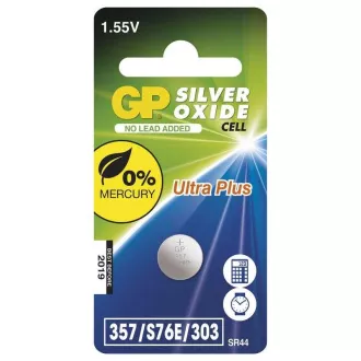 GP 357F1 Ultra Plus (SR44, 11,6 x 5,4 mm) - 1 kos