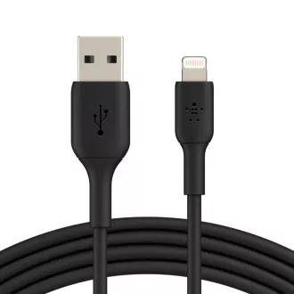 Belkin BOOST CHARGE™ Kabel Lightning/USB-A, 2 m, črn Belkin BOOST CHARGE™ Kabel Lightning/USB-A, 2 m, črn