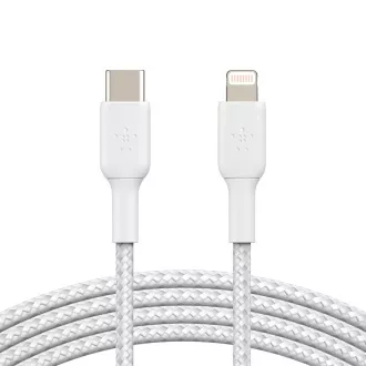 Belkin BOOST CHARGE™ Kabel Lightning/USB-C, 1 m, bel - trpežen
