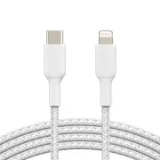 Belkin BOOST CHARGE™ Kabel Lightning/USB-C, 2 m, bel - trpežen