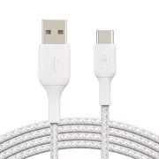 Belkin BOOST CHARGE™ USB-C/USB-A kabel, 1 m, bel - trpežen