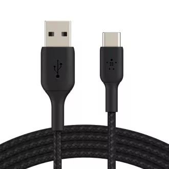 Belkin BOOST CHARGE™ USB-C/USB-A kabel, 2 m, črn - trpežen Belkin BOOST CHARGE™ USB-C/USB-A kabel, 2 m, črn - trpežen