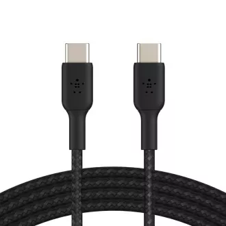 Belkin BOOST CHARGE™ USB-C/USB-C kabel, 1 m, črn - vzdržljiv