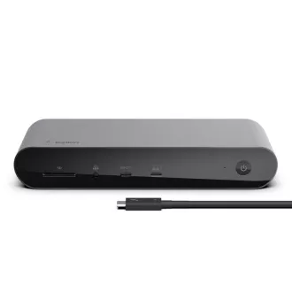 Belkin Thunderbolt 4 Pro Dock - podpira 3 zaslone do 8K, TB4, USB-C, USB-A, HDMI, SD, GbE, Audio, Mac/PC