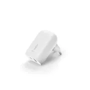 Belkin BOOST CHARGE™ Dual 37W Power Delivery PPS stenski polnilnik (USB-C 25W   USB-A 12W), bel