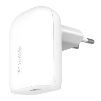 Belkin BOOST CHARGE™ 30W USB-C Power Delivery PPS stenski polnilnik, bel