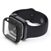 Belkin Zaščita zaslona 2v1 za Apple Watch Series 4/5/6/SE/7/8/9, 44/45 mm, črna - NOVA VERZIJA