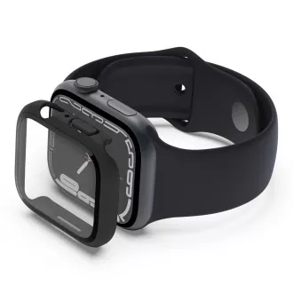 Belkin ScreenForce 2v1 zaščita zaslona za Apple Watch Series 4/5/6/SE/7/8/9, 44/45 mm, črna - NOVA VERZIJA