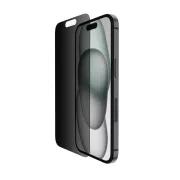 Belkin SCREENFORCE™ TemperedGlass Privacy Anti-Microbial zaščitno steklo za iPhone 15 / 14 Pro