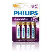 Baterije Philips AA Ultra Lithium - 4 kosi