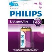 Baterija Philips 9V Ultra Lithium