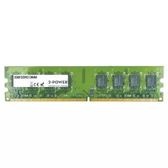2-Power 2GB PC2-6400U 800MHz DDR2 Non-ECC CL6 DIMM 2Rx8 (doživljenjska garancija) 2-Power 2GB PC2-6400U 800MHz DDR2 Non-ECC CL6 DIMM 2Rx8 (doživljenjska garancija)