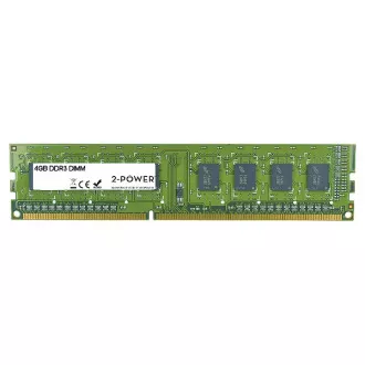 2-Power 4GB DDR3 Non-ECC DIMM 1066/1333/1600 MHz 2Rx8 (doživljenjska garancija) 2-Power 4GB DDR3 Non-ECC DIMM 1066/1333/1600 MHz 2Rx8 (doživljenjska garancija)