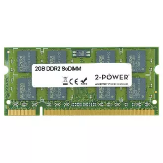 2-Power 2GB PC2-5300S 667MHz DDR2 CL5 SoDIMM 2Rx8 (doživljenjska garancija) 2-Power 2GB PC2-5300S 667MHz DDR2 CL5 SoDIMM 2Rx8 (doživljenjska garancija)