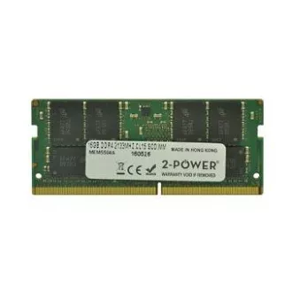 2-Power 16GB PC4-17000S 2133MHz DDR4 CL15 Non-ECC SoDIMM 2Rx8 (doživljenjska garancija) 2-Power 16GB PC4-17000S 2133MHz DDR4 CL15 Non-ECC SoDIMM 2Rx8 (doživljenjska garancija)