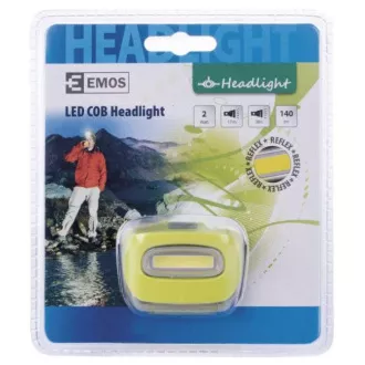 Emos LED čelna svetilka P3528, 150 lm, 20 m, COB LED, 3x AAA