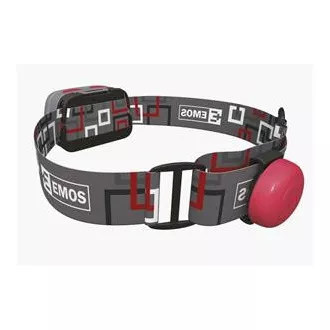 Emos LED čelna svetilka P3531, 330 lm, 65m, 1x CREE 1x COB rdeča zadnja LED, 3x AAA CR2032 Emos LED čelna svetilka P3531, 330 lm, 65m, 1x CREE 1x COB rdeča zadnja LED, 3x AAA CR2032