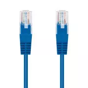 C-TECH Cat5e povezovalni kabel, UTP, modri, 1m