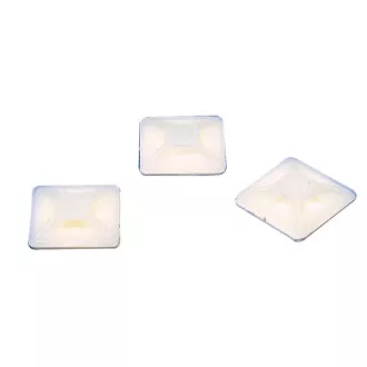 Fixapart CTMB 01 - samolepilna objemka za 3,6 mm trak, 19x19 mm, bela
