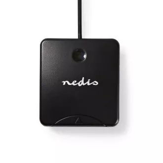 Nedis CRDRU2SM1BK - Čitalnik pametnih kartic (ID, eCard), USB 2.0 Nedis CRDRU2SM1BK - Čitalnik pametnih kartic (ID, eCard), USB 2.0