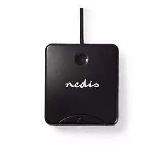 Nedis CRDRU2SM1BK - Čitalnik pametnih kartic (ID, eCard), USB 2.0 Nedis CRDRU2SM1BK - Čitalnik pametnih kartic (ID, eCard), USB 2.0