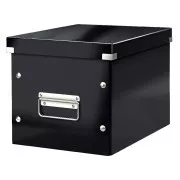 LEITZ Kvadratna škatla Click&Store, velikost M (A5), črna
