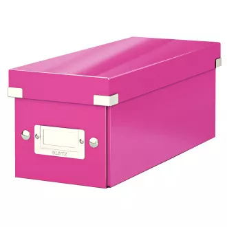 LEITZ etui za CD Click&Store, roza