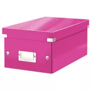 LEITZ Click&Store DVD škatla, roza